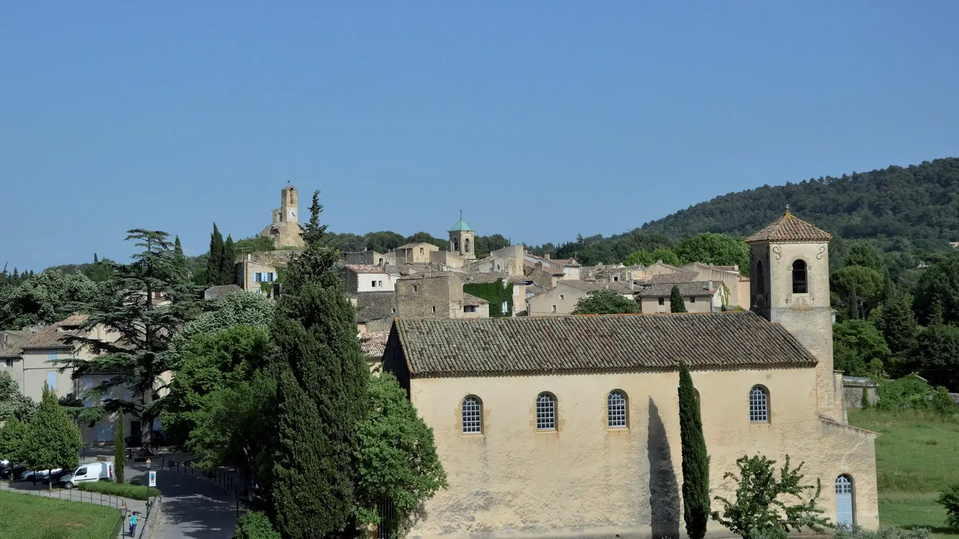 Lourmarin vue haute